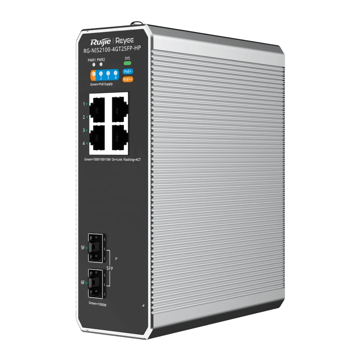 RUIJIE RG-NIS2100-4GT2SFP-HP, Ethernet switch for connecting network devices